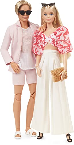 バービー バービー人形 Barbie Style Doll 2-Pack with Barbie and Ken Dolls Dressed in Resort-Wear Fashions and Swimsuits, Collectible Giftバービー バービー人形