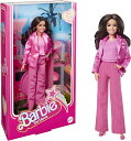 バービー バービー人形 Barbie The Movie Doll, Gloria Collectible Wearing Three-Piece Pink Power Pantsuit with Strappy Heels and Golden Earringsバービー バービー人形