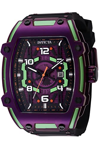 腕時計 インヴィクタ インビクタ メンズ Invicta Men's S1 Rally 48mm Silicone Quartz Watch, Black (Model: 44143)腕時計 インヴィクタ インビクタ メンズ 1