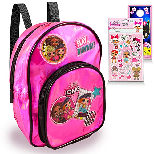 エルオーエルサプライズ 人形 ドール LOL Surprise Backpack Set - 9 LOL Surprise Mini Backpack for Girls Toddlers Kids with LOL Dolls Stickers LOL Surprise School Supplies Bundleエルオーエルサプライズ 人形 ドール