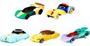 ホットウィール マテル ミニカー ホットウイール Hot Wheels Disney Princess Character Car 5-Pack, Bundle of Toy Cars Inspired by Disney Princesses, Toys for Collectors and Kids 3 Years and Olderホットウィール マテル ミニカー ホットウイール