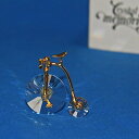スワロフスキー クリスタル 置物 オーナメント SWAROVSKI SWAROVSKI Penny Farthing Bicycleスワロフスキー クリスタル ...