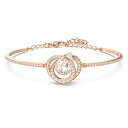 スワロフスキー アクセサリー 海外モデル SWAROVSKI Generation bangle, White, Rose-gold tone platedスワロフスキー アクセサリー 海外モデル