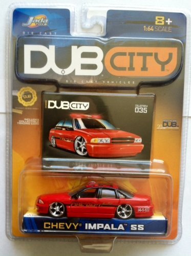 ジャダトイズ ミニカー ダイキャスト アメリカ Jada Dub City Chevy Impala SS Fire Dept. #035 by Jadaジャダトイズ ミニカー ダイキャスト アメリカ