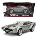 ジャダトイズ ミニカー ダイキャスト アメリカ Jada Toys Fast & Furious 1:24 Dom's Ice Charger Die-cast Car, Toys for Kids and Adults, Silver (98291)ジャダトイズ ミニカー ダイキャスト アメリカ