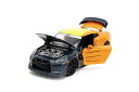 ジャダトイズ ミニカー ダイキャスト アメリカ Jada Toys Naruto 2009 Nissan GT-R 1:24ジャダトイズ ミニカー ダイキャスト...