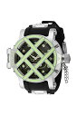 rv CBN^ CrN^ Y Invicta Men's Pro Diver 57mm Stainless Steel, Silicone Quartz Watch, Silver (Model: 37349)rv CBN^ CrN^ Y