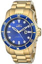 腕時計 インヴィクタ インビクタ メンズ Invicta Men's 15352 Pro Diver Analog Display Japanese Quartz Gold Watch腕時計 インヴィクタ インビクタ メンズ