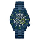 腕時計 ゲス GUESS メンズ GUESS Men's 45mm Watch - Navy Strap Navy Dial Navy Case腕時計 ゲス GUESS メンズ