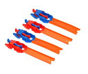 ホットウィール マテル ミニカー ホットウイール Hot Wheels Tracks Expansion Packs Track Pieces Connectors 2 Blue 2 Red (Launcher), One Sizeホットウィール マテル ミニカー ホットウイール