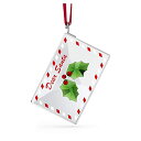 スワロフスキー クリスタル 置物 オーナメント SWAROVSKI Swarovski Crystal Holiday Cheers Letter to Santa Ornamentスワロフスキー クリスタル 置物 オーナメント SWAROVSKI
