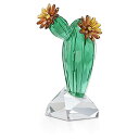 スワロフスキー クリスタル 置物 オーナメント SWAROVSKI SWAROVSKI Crystal Flowers Golden Yellow Cactusスワロフスキー クリスタル 置物 オーナメント SWAROVSKI