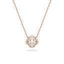 スワロフスキー アクセサリー 海外モデル SWAROVSKI Sparkling Dance necklace, White, Rose gold-tone platedスワロフスキー アクセサリー 海外モデル