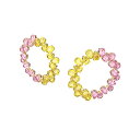 スワロフスキー アクセサリー 海外モデル SWAROVSKI Millenia hoop earrings, Pear cut crystals, Multicolored, Gold tone Finishスワロフスキー アクセサリー 海外モデル
