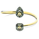 スワロフスキー アクセサリー 海外モデル SWAROVSKI Numina bangle, Gray, Gold-tone platedスワロフスキー アクセサリー 海外モデル