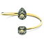 スワロフスキー アメリカ アクセサリー ブランド かわいい SWAROVSKI Numina bangle, Gray, Gold-tone platedスワロフスキー アメリカ アクセサリー ブランド かわいい