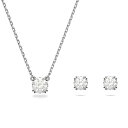 スワロフスキー アクセサリー 海外モデル Swarovski Constella Jewelry Set, Clear Crystals, Rhodium Finishスワロフスキー アクセサリー 海外モデル