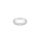 スワロフスキー アクセサリー 海外モデル Swarovski Women's Vittore XL Ring, White Crystal Stones in a Rhodium Plated Setting, Size 50スワロフスキー アクセサリー 海外モデル