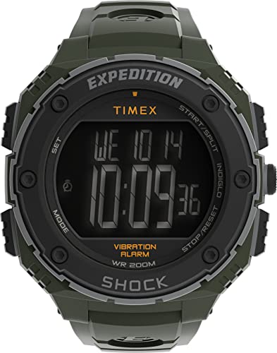 腕時計 タイメックス メンズ Timex Men's Expedition Rugged Digital Shock XL Quartz Watch腕時計 タイメックス メンズ