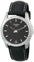 腕時計 ティソ メンズ Tissot Mens Couturier Quartz 316L Stainless Steel case Quartz Watch, Black, Leather, 22 (T0354461605102)腕時計 ティソ メンズ