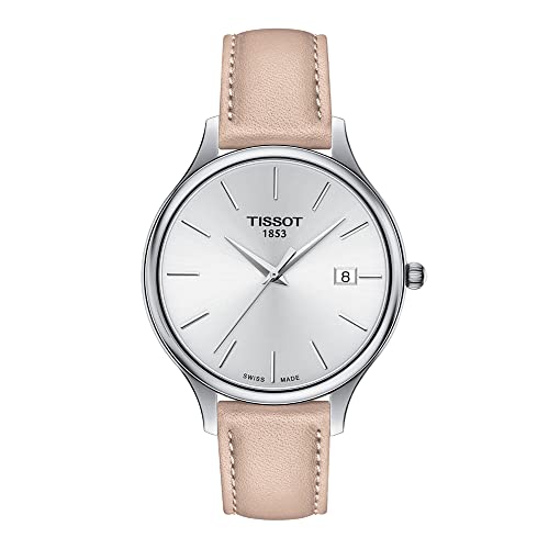 ティソ 腕時計 ティソ レディース Tissot Womens Bella Ora 316L Stainless Steel case Quartz Watch, Beige, Leather, 16 (T1032101603101)腕時計 ティソ レディース