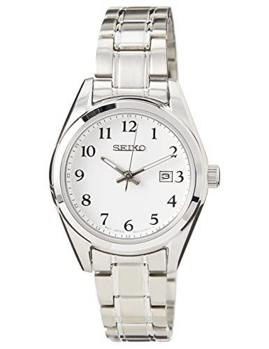 腕時計 セイコー レディース Seiko Dress Watch SUR465P1, White, 29mm, Bracelet腕時計 セイコー レディース