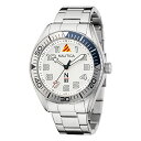 rv m[eBJ Y Nautica N83 Men's N83 Finn World Stainless Steel Bracelet Watch (Model: NAPFWF203)rv m[eBJ Y