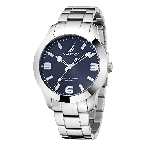 ӻ Ρƥ  Nautica Men's Pacific Beach Stainless Steel Bracelet Watch (Model: NAPPBF201)ӻ Ρƥ 