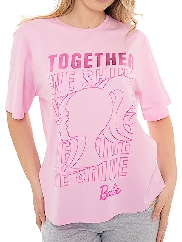 バービー バービー人形 Barbie T Shirt Women Cotton Ladies Tshirt Womens Summer Clothes Pink Lバービー バービー人形