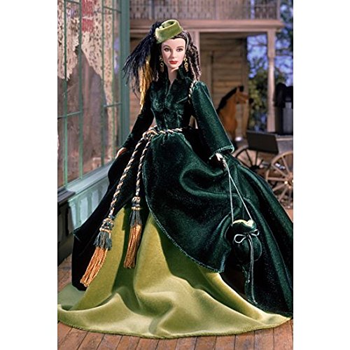 バービー バービー人形 Mattel 2001 Timeless Treasures Collectible Doll - Scarlett Ohara - On Peachtree Street, The Drapery Dressバービー バービー人形