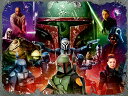 ジグソーパズル 海外製 アメリカ Ravensburger Star Wars Boba Fett: Bounty Hunter 1500 Piece Jigsaw Puzzle for Adults - 16918 - Every Piece is Unique, Softclick Technology Means Pieces Fit Together Perfectly, Multicolor, 3ジグソーパズル 海外製 アメリカ