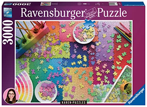 ジグソーパズル 海外製 アメリカ Ravensburger Puzzles on Puzzles 3000 Piece Jigsaw Puzzle for Adults - 17471 - Handcrafted Tooling, Durable Blueboard, Every Piece Fits Together Perfectly, 48 x 32 in.ジグソーパズル 海外製 アメリカ