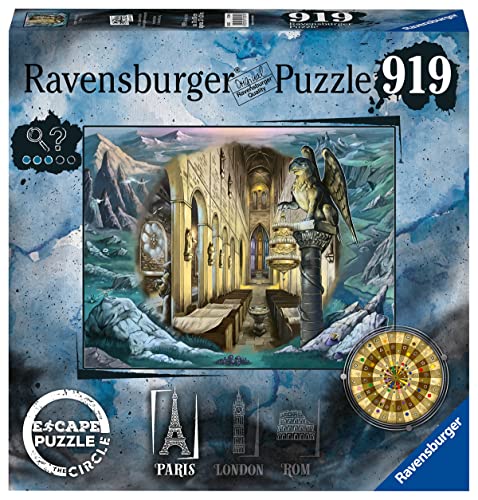 WO\[pY CO AJ Ravensburger Escape The Circle: Paris 919 Piece Jigsaw Puzzle for Adults - 17281 - an Escape Room Experience in Puzzle FormWO\[pY CO AJ