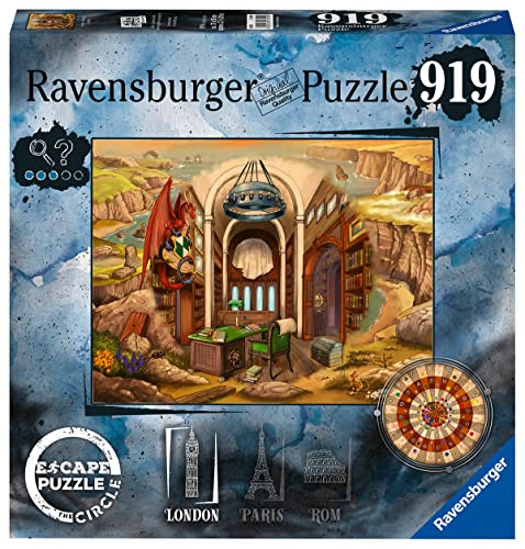 ѥ  ꥫ Ravensburger Escape The Circle: London 919 Piece Jigsaw Puzzle for Adults - 17309 - an Escape Room Experience in Puzzle Formѥ  ꥫ