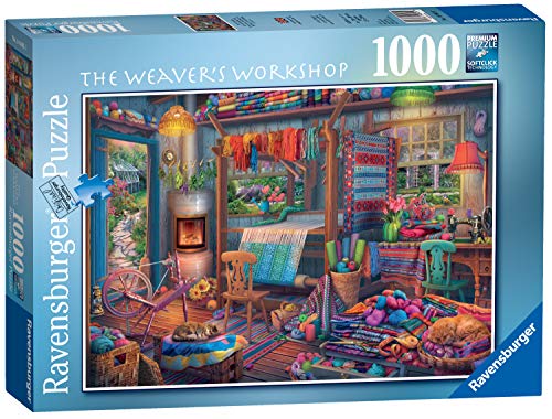 ジグソーパズル 海外製 アメリカ Ravensburger Weaver’s Workshop 1000 Piece Jigsaw Puzzle for Adults and Kids Age 12 Years Upジグソーパズル 海外製 アメリカ