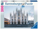 ジグソーパズル 海外製 アメリカ Ravensburger 16735, Puzzle 1000 Pieces, Cathedral of Milan, Photo Landscape line, Adult Puzzleジグソーパズル 海外製 アメリカ