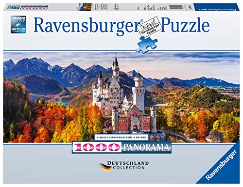 ジグソーパズル 海外製 アメリカ Puzzle Panoramic Ravensburger - Neuschwanstein, 1.000 piese (15161)ジグソーパズル 海外製 アメリカ