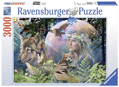 ジグソーパズル 海外製 アメリカ Ravensburger - Adult Puzzle - 3000 Piece Jigsaw Puzzle - Wolves in The Moonlight - Adults and Children from 14 Years Old - Premium Quality Puzzle Made in Europe - Animals - 17033ジグソーパズル 海外製 アメリカ