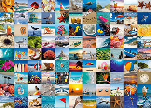 ジグソーパズル 海外製 アメリカ Ravensburger 99 Seaside Moments 1000 Piece Jigsaw Puzzle for Adults - 16945 - Every Piece is Unique, Softclick Technology Means Pieces Fit Together Perfectlyジグソーパズル 海外製 アメリカ