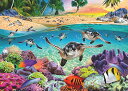 ジグソーパズル 海外製 アメリカ Ravensburger Race of The Baby Sea Turtles 500 Piece Large Format Jigsaw Puzzle | Unique Softclick Technology | Engaging Artistry | FSC-Certified Materials | Perfect for Adults and Kidsジグソーパズル 海外製 アメリカ