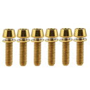ステム パーツ 自転車 コンポーネント サイクリング Wanyifa Titanium M5x20mm with Washer Allen Hex Tapere...