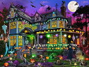 ジグソーパズル 海外製 アメリカ Vermont Christmas Company 'Halloween House' Jigsaw Puzzle 550 Piece - 24