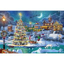 ジグソーパズル 海外製 アメリカ Becko US Puzzles for Adults 1000 Pieces, Wooden Jigsaw Puzzles, 1000 Piece Puzzle for Adults & Kids, Christmas and Holiday (Snow Scene)ジグソーパズル 海外製 アメリカ