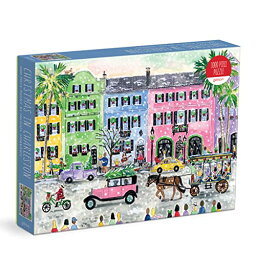 ジグソーパズル 海外製 アメリカ Michael Storrings Christmas in Charleston 1000 Piece Puzzle from Galison - Perfect Holiday Puzzle for Adults, Beautifully Illustrated Christmas Scene in Charleston, South Carolina, Fun Indジグソーパズル 海外製 アメリカ