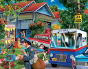 ジグソーパズル 海外製 アメリカ White Mountain It's The Mailman Puzzles for Adults 1000 Pieces Jigsaw Puzzle for Summerジグソーパズル 海外製 アメリカ