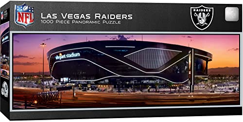 ジグソーパズル 海外製 アメリカ Masterpieces 1000 Piece Sports Jigsaw Puzzle - NFL Las Vegas Raiders Stadium Panoramic - 13"x39"ジグソーパズル 海外製 アメリカ