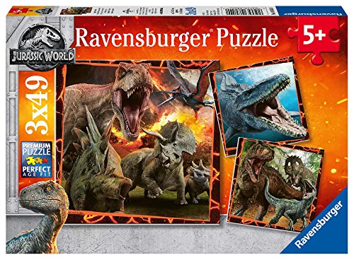 ジグソーパズル 海外製 アメリカ Ravensburger Instinct to Hunt 3x49 Piece Jigsaw Puzzle Set for Kids - 08054 - Every Piece is Unique, Pieces Fit Together Perfectlyジグソーパズル 海外製 アメリカ