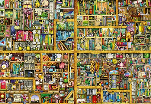 ジグソーパズル 海外製 アメリカ Ravensburger Magical Bookcase 18,000 Piece Jigsaw Puzzle for Adults - 17825 - Handcrafted Tooling, Durable Blueboard, Every Piece Fits Together Perfectlyジグソーパズル 海外製 アメリカ