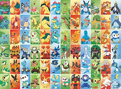 ジグソーパズル 海外製 アメリカ Buffalo Games - Pokemon - First Partners Squares - 1000 Piece Jigsaw Puzzle for Adults Challenging Puzzle Perfect for Game Nights - 1000 Piece Finished Size is 26.75 x 19.75ジグソーパズル 海外製 アメリカ