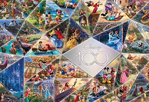 ジグソーパズル 海外製 アメリカ Ceaco - Disney 039 s 100th Anniversary - Thomas Kinkade - 100th Anniversary Collage - 2000 Piece Jigsaw Puzzleジグソーパズル 海外製 アメリカ